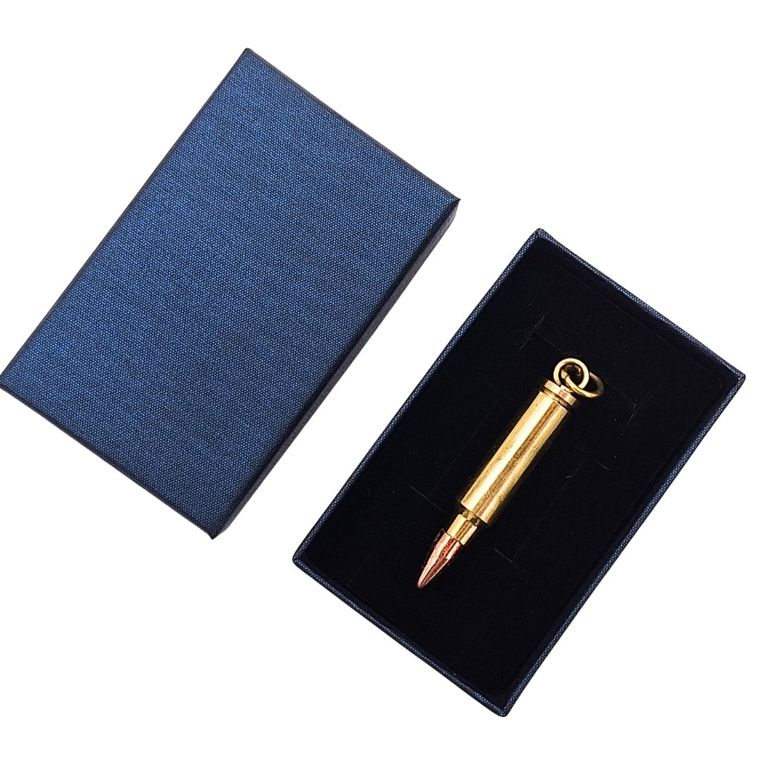 Bullet Cartridge Keychain in an Elegant Box - Military Gift – KRT18A