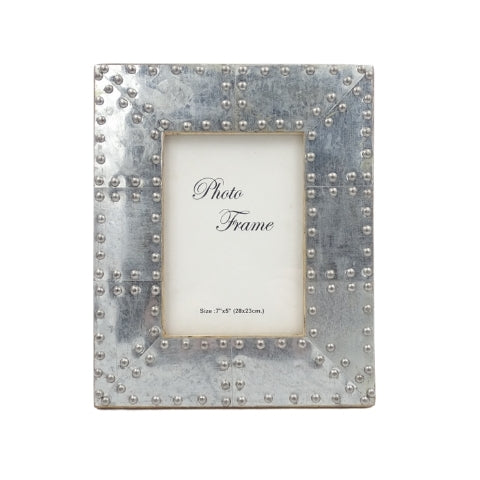 Wooden Photo Frame Silver - 30159 - photo size 18x13cm