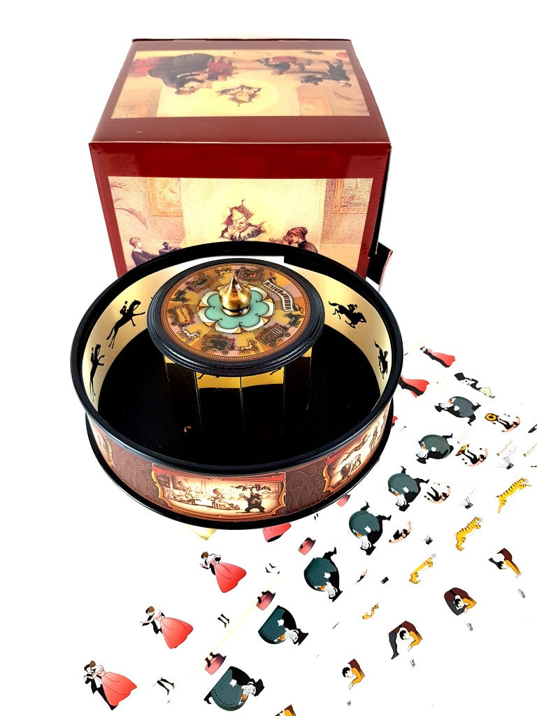 Praxinoscope miniature 19th-century cinema - gift for a filmmaker - H64