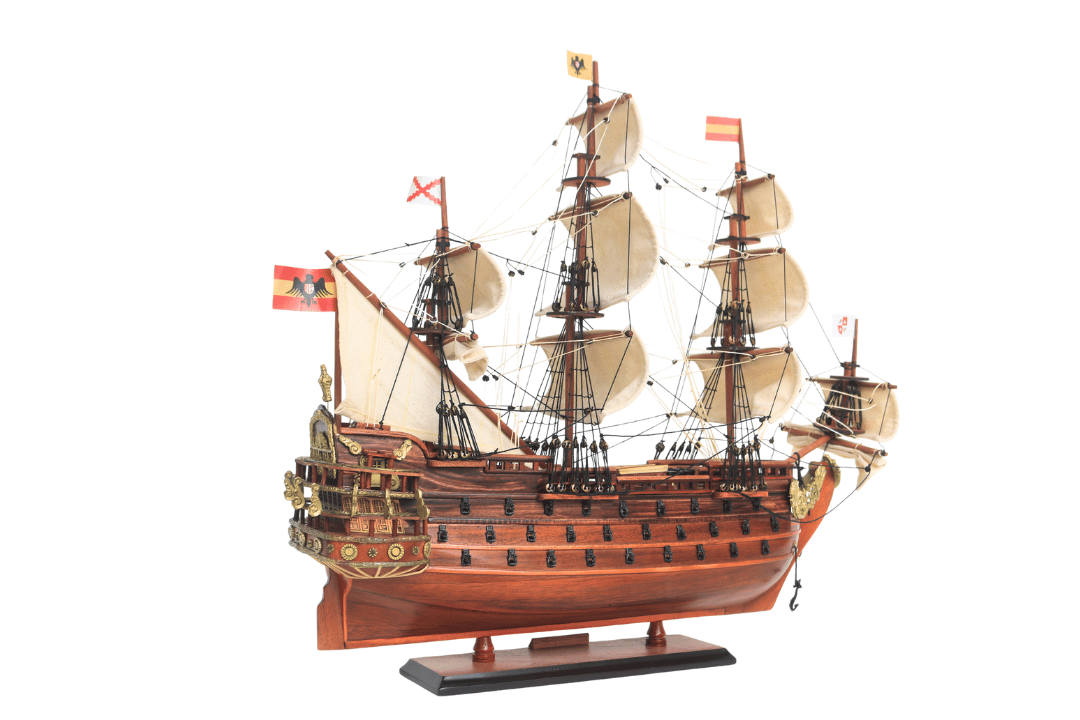 Exclusive San Felipe sailing ship model - SF4, with the option of personalization by engraving