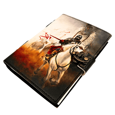 Leather Notebook Hussars Patriotic Diary - 200 pages - AH14