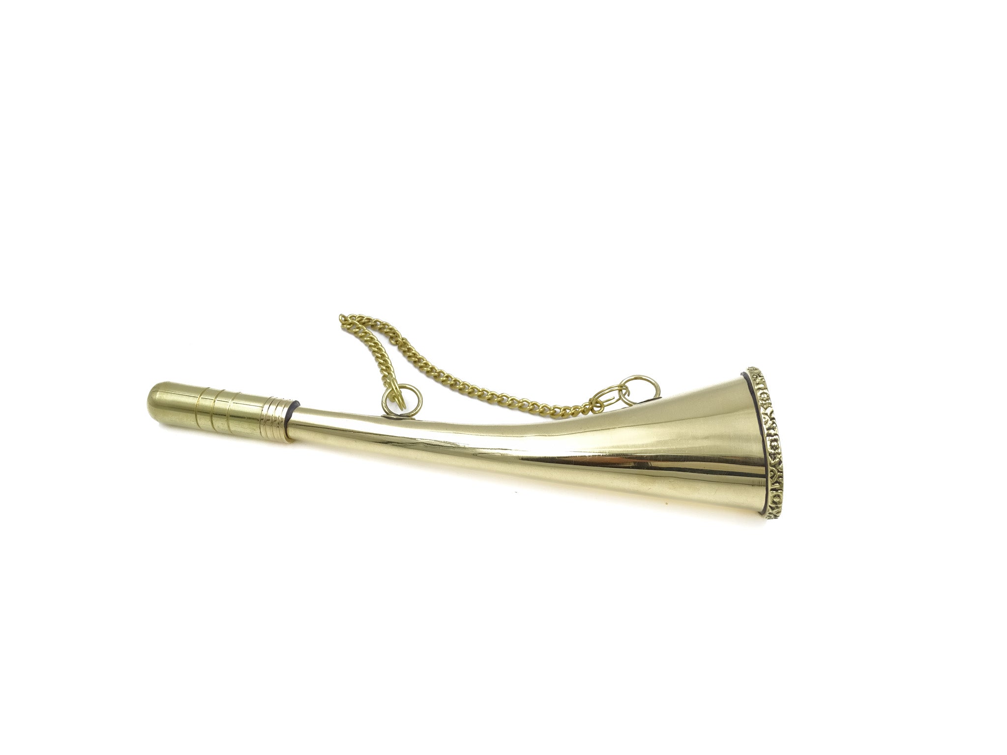 Brass Signal Horn with Chain - Fog Horn MIKB10/8
