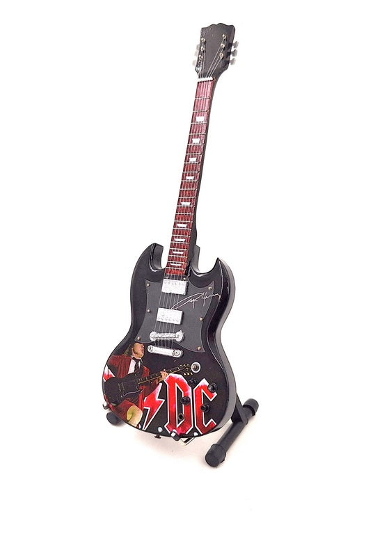 Mini Guitar - 24,5 cm – Angus Young Style – MGT-8518