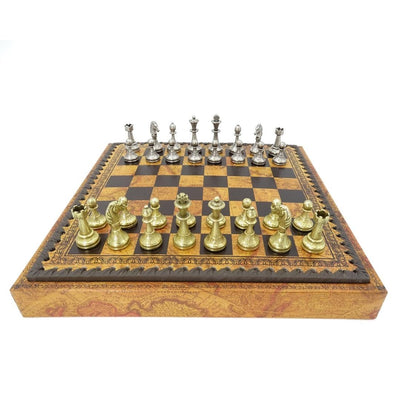 Exclusive Metal Italfama Chess Set 28x28 cm – N035