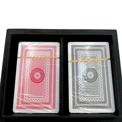 Two Decks of Cards in a Resin Box - Elegant Gift for a Player - G1220A