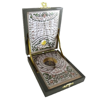 Kepler diptych sundial with compass - replica – H04