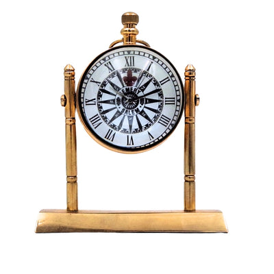 Brass Nautical Desk Clock– NC2963