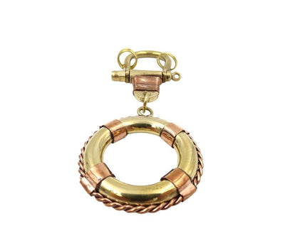 Life Buoy Keychain BN-2158 in a Wooden Box