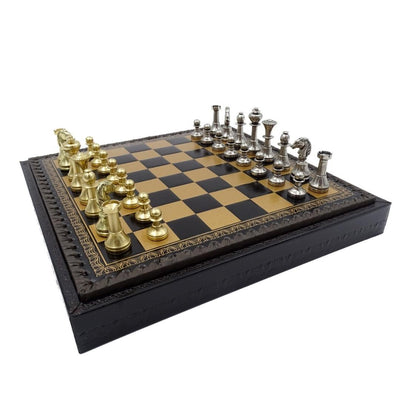 Exclusive Brass Italfama Chess Set 28x28 cm – N001