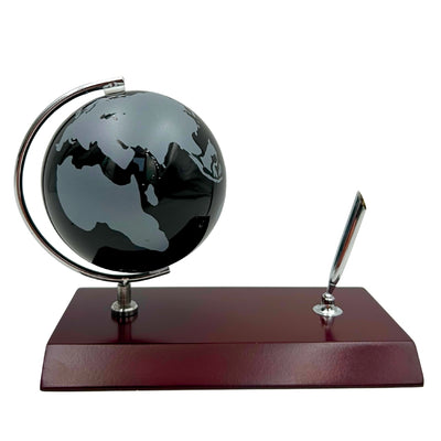 Elegant Decorative Desk Set Globe Pen Holder - Gift for the Boss – WBK