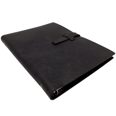Elegant A5 Vintage Retro Leather Notebook with Closure – Diary Journal – EE4