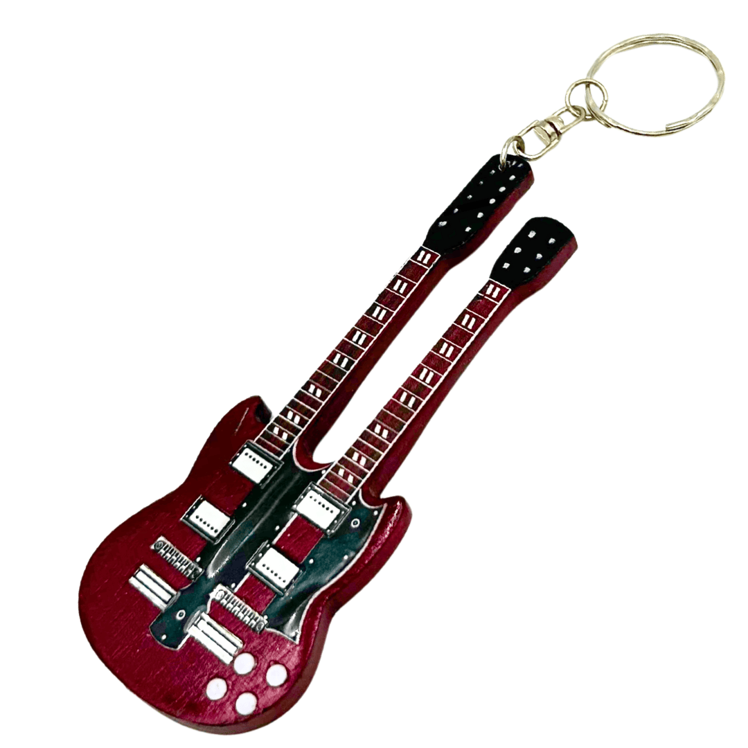 Led Zeppelin guitar keyring - Jimmy Page - EGK-0115