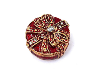 Exclusive Metal Gift Box with Crystals - B0118-08