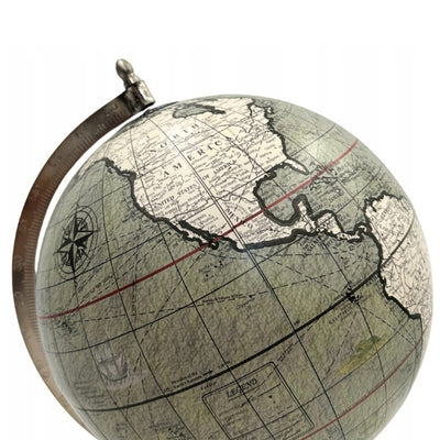 Decorative Globe on a Stone Base 30cm - GLB-68