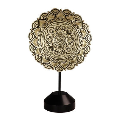 Oval Mandala Figurine - Buddhist decoration - 35cm - 44032FJH
