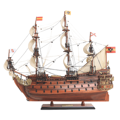 Exclusive San Felipe sailing ship model - SF4, with the option of personalization by engraving