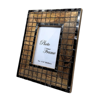 Wooden Photo Frame - A-1638 - photo size: 10 x 15 cm