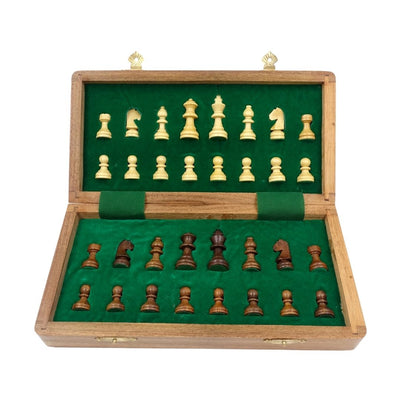 Wooden Magnetic Chess Set 30x30cm Folding - G614