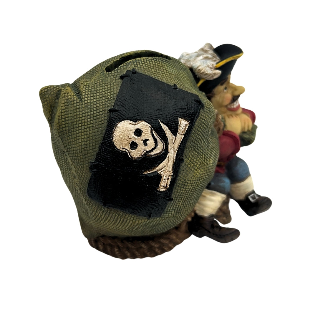 Decorative Pirate with Treasure Money Box 14 cm - CE03852