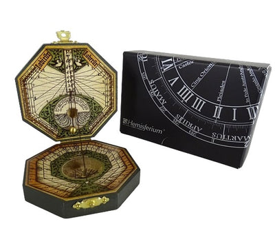 Octagonal sundial and compass H06