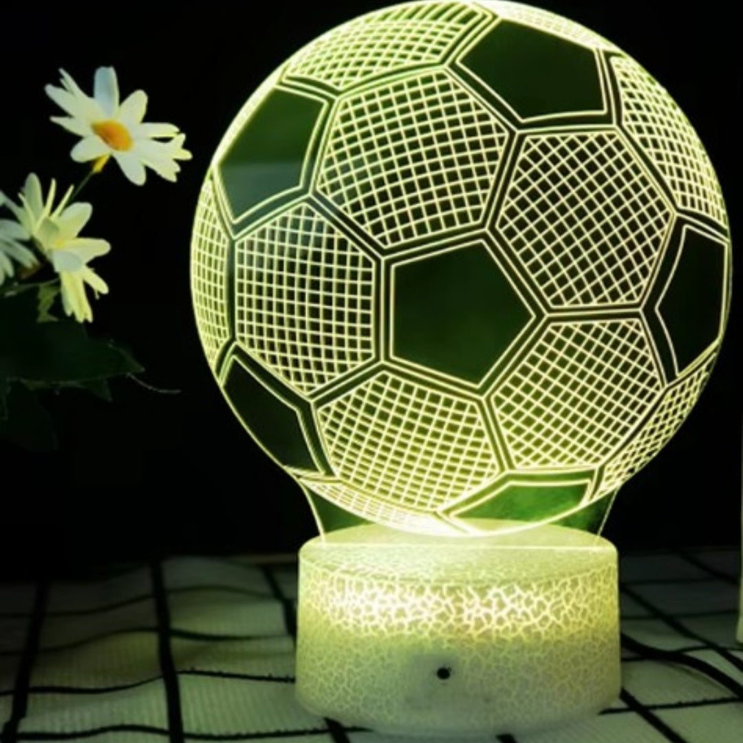 Football Night Light - Gift Gadget for a Footballer - 3 Colors - P107