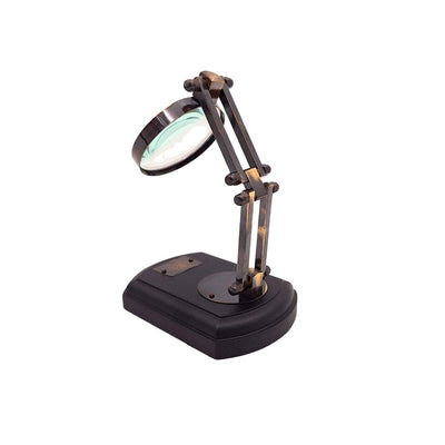 Magnifying glass on a wooden base - MG4ZS