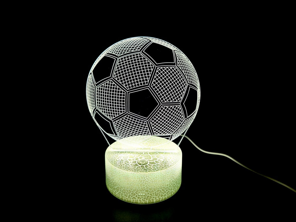 Football Night Light - Gift Gadget for a Footballer - 3 Colors - P107