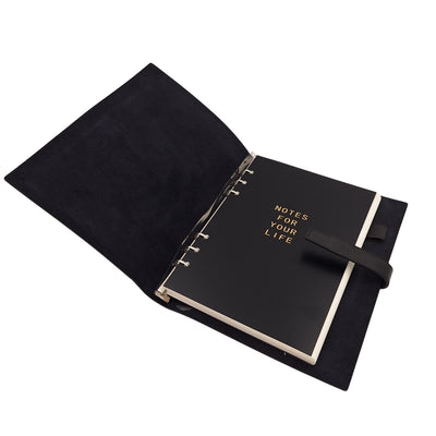 Elegant A5 Vintage Retro Leather Notebook with Closure – Diary Journal – EE4