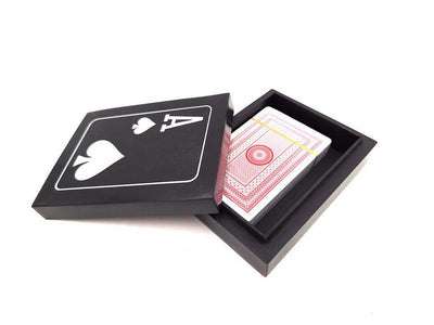 Elegant Playing Card Set in a Resin and MDF Box - G1228