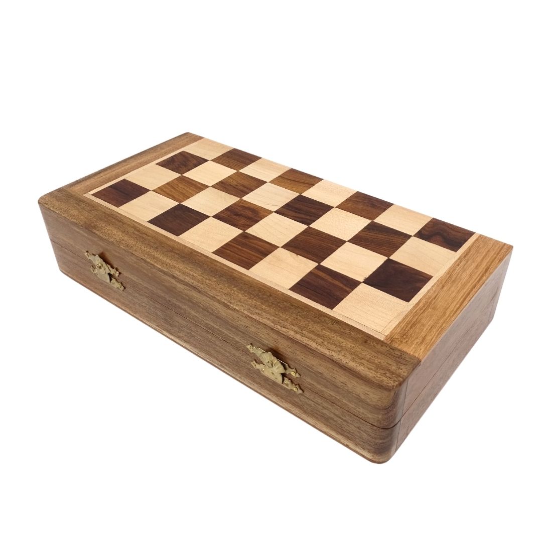 Wooden Magnetic Chess Set 30x30cm Folding - G614