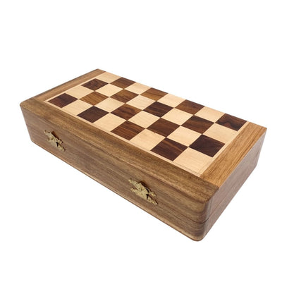 Wooden Magnetic Chess Set 30x30cm Folding - G614
