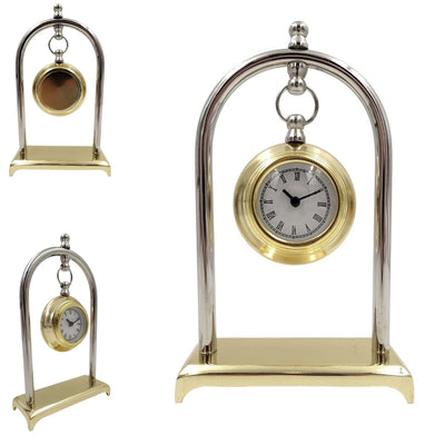 Vintage retro mantel clock – decorative desk clock - M02