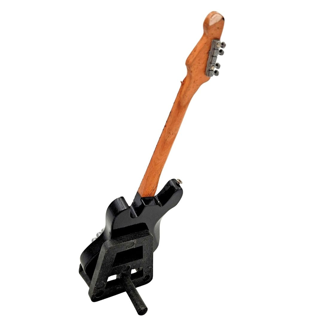 15 cm Decorative Mini Guitar on a Stand, Personalizable with Engraving