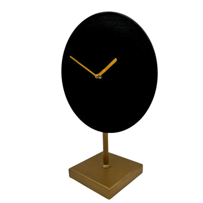 Elegant Round Metal Clock - 4122