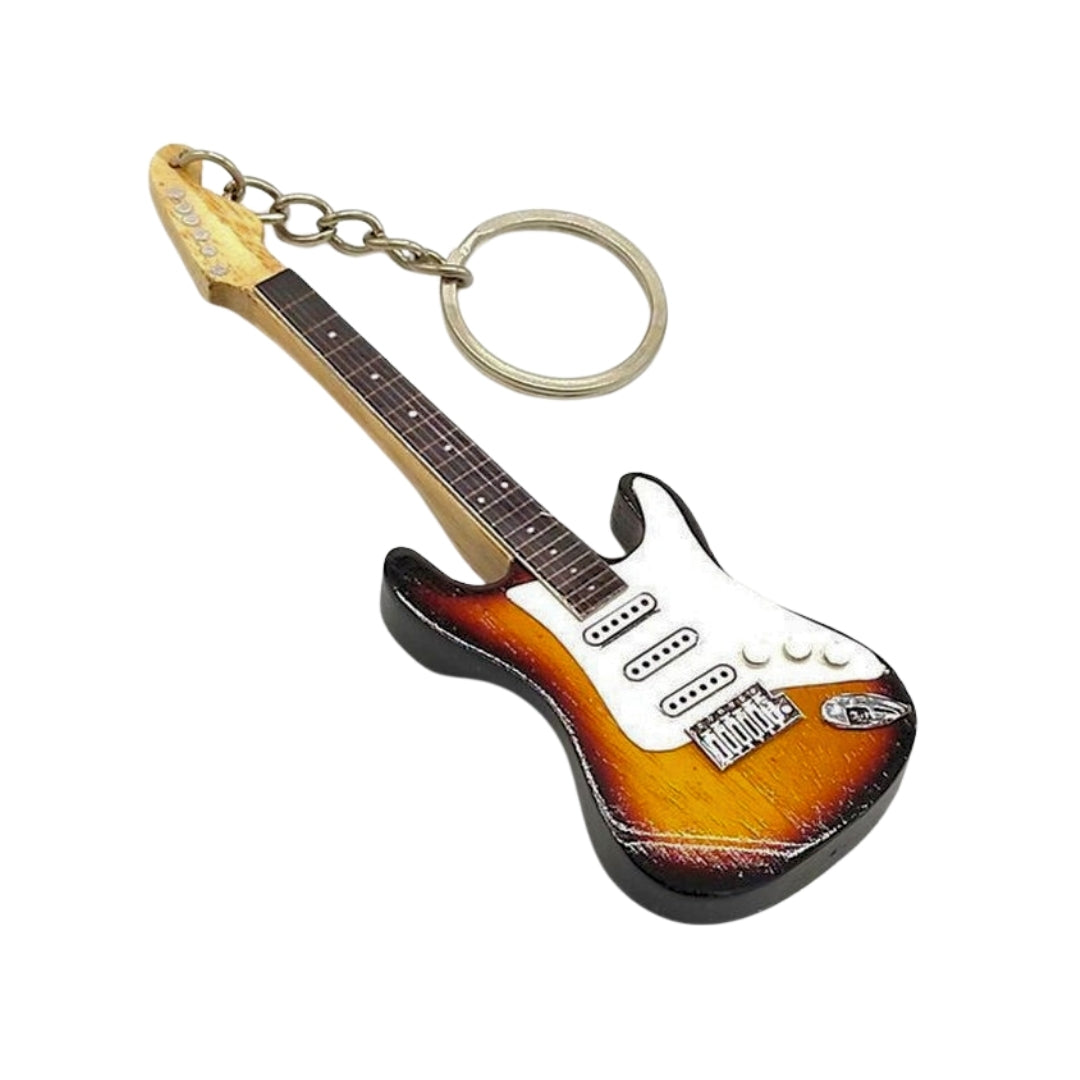 Keyring - J. Hendrix guitar - mahogany - EGK-0320