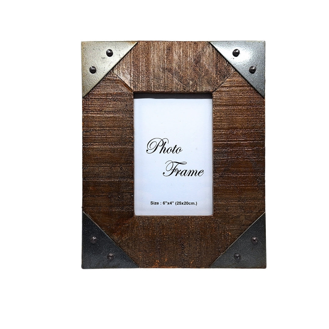 Wooden Photo Frame 10x15 cm Vintage – Mango Wood