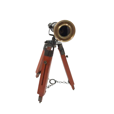 Brass Telescope on Tripod - TEL023H
