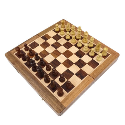 Wooden Magnetic Chess Set 30x30cm Folding - G614