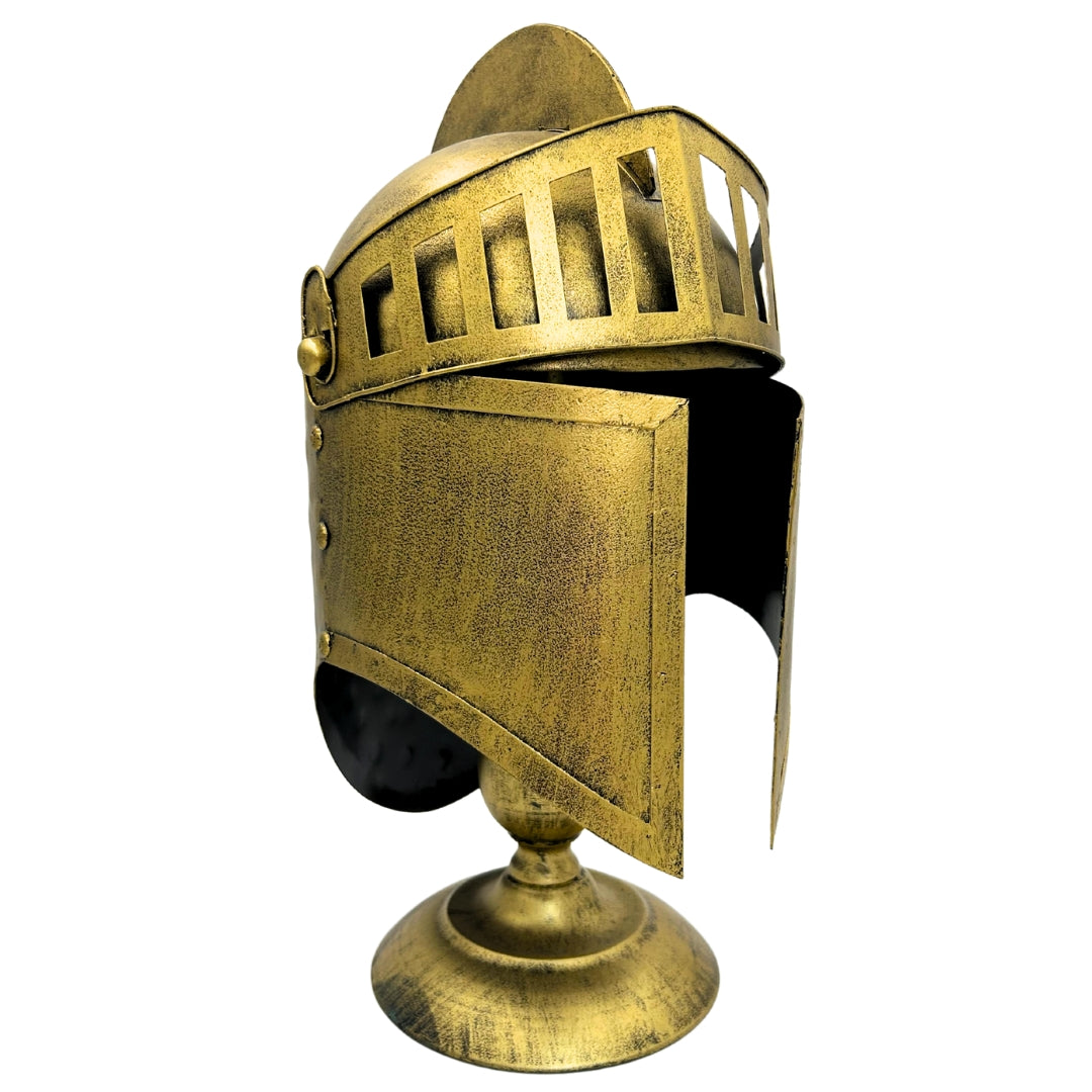 Greek Retro Decorative Helmet – Metal Replica – 6646A