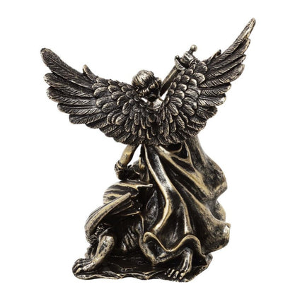 Figurine of Saint Michael Fighting the Dragon - Polyresin - MC-23146