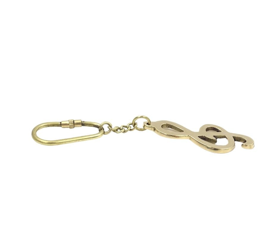 Treble Clef Keychain KRT13