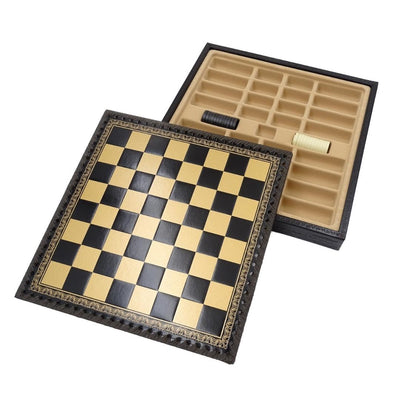 Exclusive Brass Italfama Chess Set 28x28 cm – N001