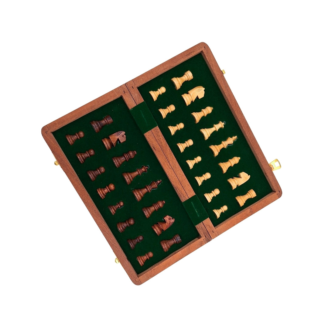 Wooden Magnetic Chess Set 30x30cm Folding - G614