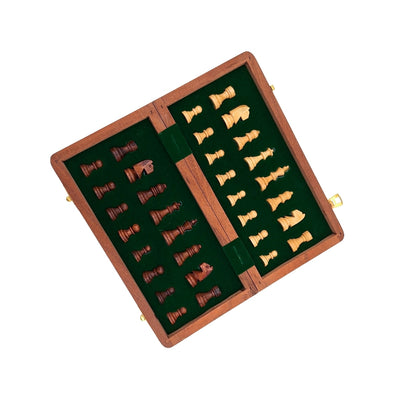 Wooden Magnetic Chess Set 30x30cm Folding - G614