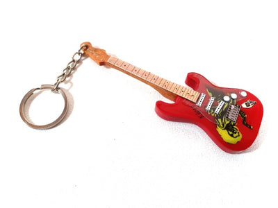 Guitar keyring in the style of Iron Maiden – Eddie – Tribute EGK-0900