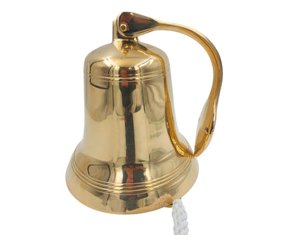 Brass Ship Bell 25 cm with Personalized Engraving
