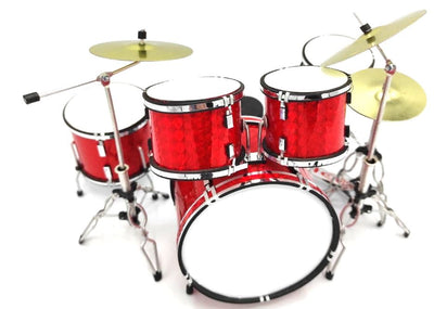 Red mini drum set MDR-0121, scale 1:5