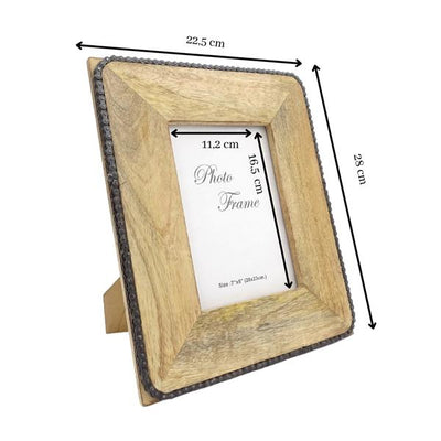 Wooden Photo Frame - A-1617B - Photo size 13x18cm
