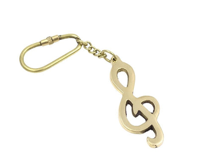 Treble Clef Keychain KRT13