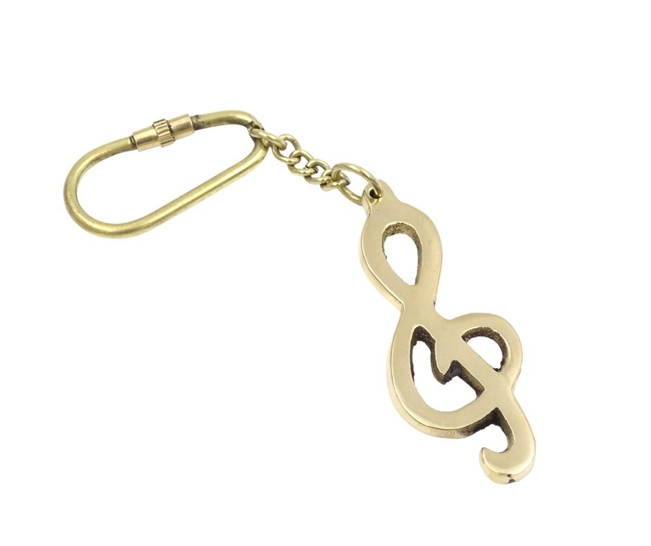Treble Clef Keychain KRT13